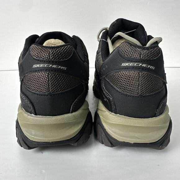 Skechers After Burn M. Fit Men's 8.5 Brown Taupe Extra Wide Fit 50125EWW/BRTP - Picture 6 of 11